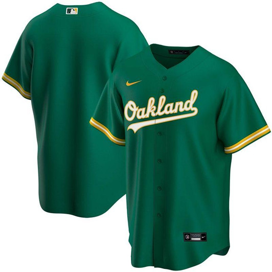 Oakland Athletics 2020 MLB New Arrival Green Jersey gifts for fans