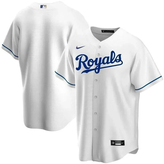 Kansas City Royals Nike Replica Replica Home 2020 Replica Team Jersey – White