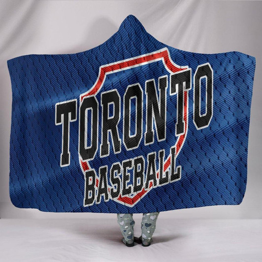 Toronto Blue Jays Unofficial Icon Baseball Jersey Hooded Blanket Adult Youth, Large Size 60x80 Inches, Hooded Blanket430 - BOBBY SHOP