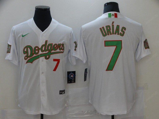 #7 Julio Urias Jersey Los Angeles Dodgers All Over Print Baseball Jersey