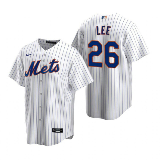Mens New York Mets #26 Khalil Lee 2020 Alternate Blue Royal Jersey Gift For Mets Fans