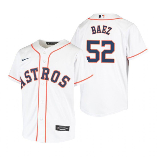 Houston Astros #52 Pedro Baez 2020 White Jersey Gift For Astros Fans