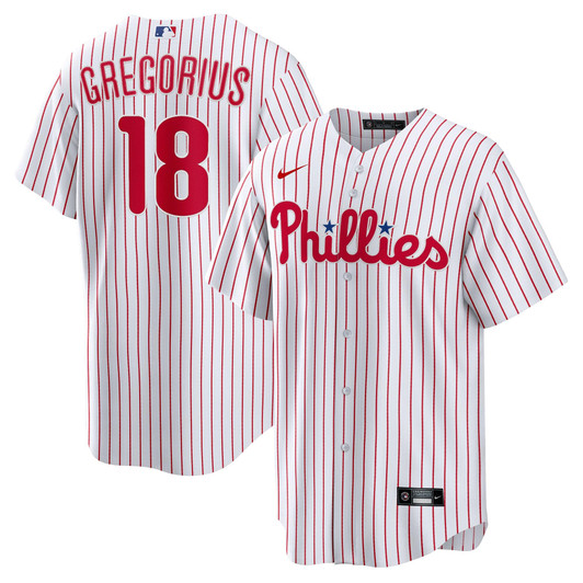 Didi Gregorius Philadelphia Phillies Nike Replica Replica Home Replica Player Name Jersey - White