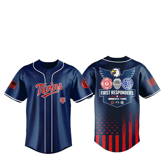 2025 Minnesota Twins First Responders Night Jersey