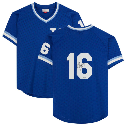 Bo Jackson Kansas City Royals Fanatics  Autographed Mitchell and Ness Blue Batting Practice Replica Jersey