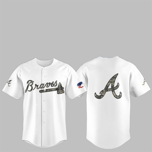 2025 Atlanta Braves Military Appreciation Jersey
