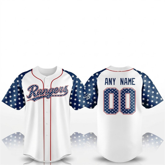 2026 Texas Rangers Americas Celebrating 250th Jersey