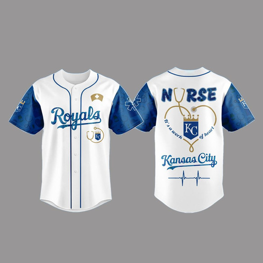 2025 Kansas City Royals Nurses Appreciation Night Jersey Combo