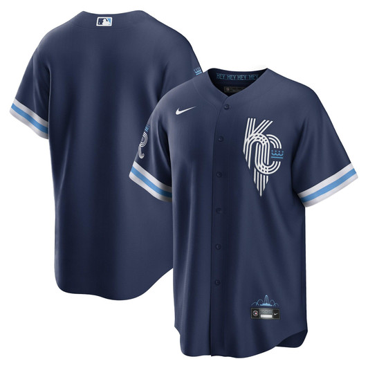 Kansas City Royals Nike Replica Replica 2022 City Connect Replica Jersey - Navy