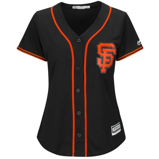 Brandon Crawford San Francisco Giants Majestic Womens Cool Base Replica Player Jersey Jersey Black 2021