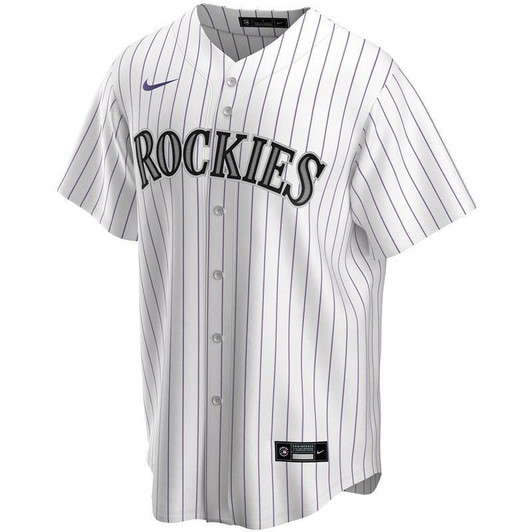 Colorado Rockies 2021 Mlb Personalized Custom White Stripe Lines Custom Jersey Jersey