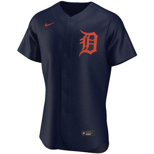 Detroit Tigers 2020 Mlb Personalized Custom Navy Blue Custom Jersey