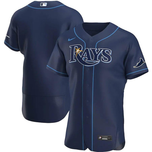Mens Tampa Bay Rays Nike Replica Replica Navy Alternate  Team Jersey