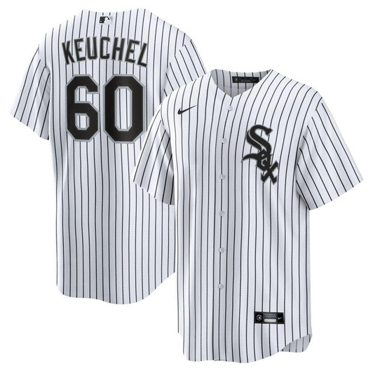 Mens Chicago White Sox Dallas Keuchel White Black Home Player Jersey Gift For Chicago White Sox Fans