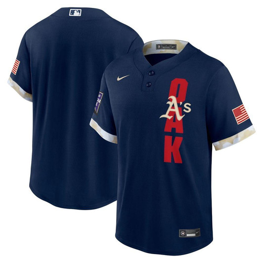 Mens Oakland Athletics Navy 2021 Mlb All Star Game Jersey Gift For Oakland Athletics Fans