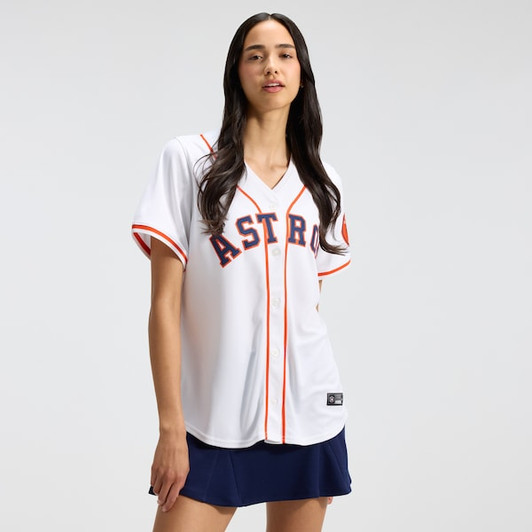 Women's Houston Astros Nike White Home Limited Jersey