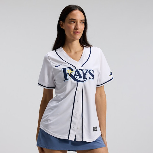 Women's Tampa Bay Rays Nike White Home Limited Jersey
