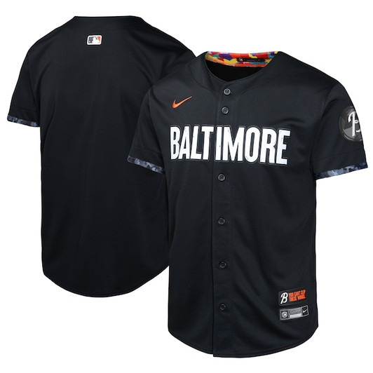 Youth Baltimore Orioles  Nike Black City Connect Limited Jersey
