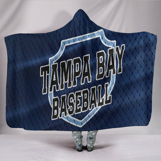 Tampa Bay Rays Unofficial Icon Baseball Jersey Hooded Blanket Adult Youth, Large Size 60x80 Inches, Hooded Blanket531 - BOBBY SHOP