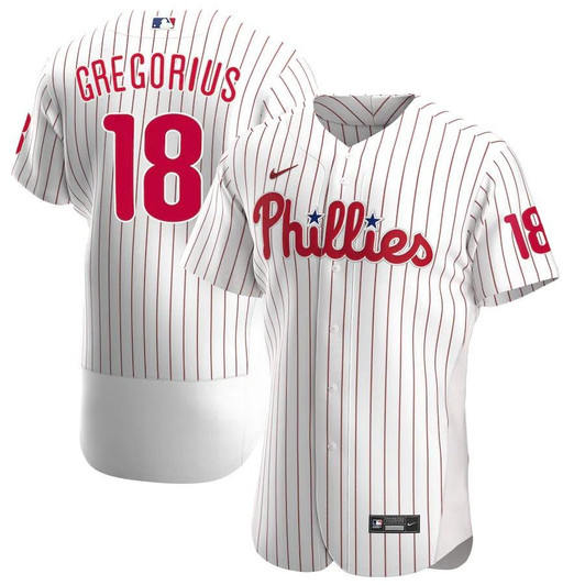 Mens Philadelphia Phillies Didi Gregorius Nike Replica Replica White Home  Player Jersey