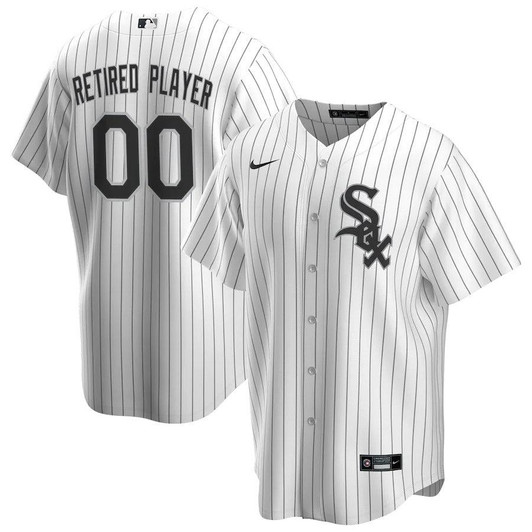 Mens Chicago White Sox Nike White Home Pick-A-Player Retired Roster Replica Jersey