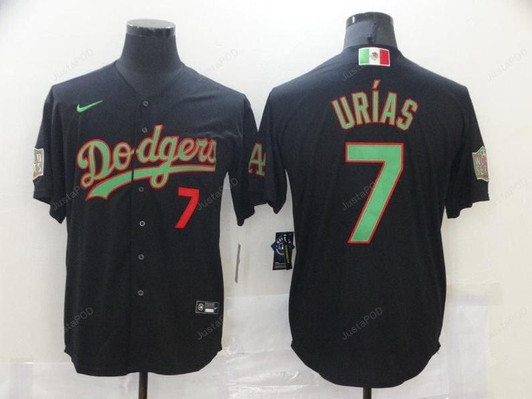 7Julio Urias Los Angeles Dodgers Baseball Tee Jersey Shirt