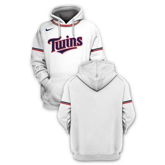 Minnesota Twins Mlb Baseball Team Logo 3D White Jersey Style Gift For Twins Fans Hoodie