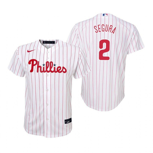 Philadelphia Phillies #2 Jean Segura 2020 Home White Jersey Gift For Phillies Fans