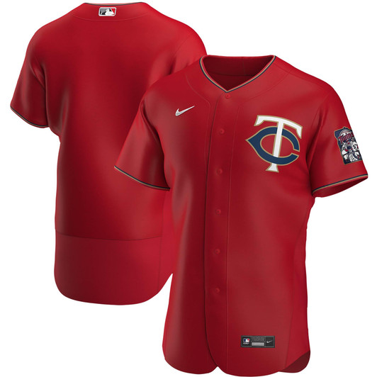 Minnesota Twins Nike Replica Replica Alternate  Team Jersey - Red