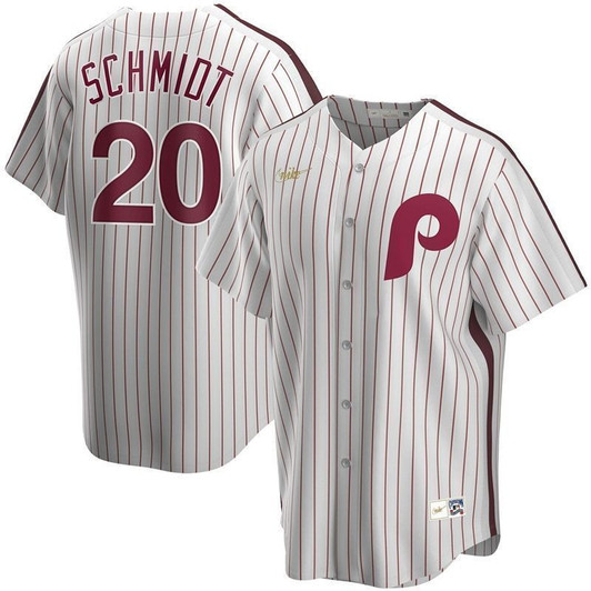 Philadelphia Phillies Mike Schmidt 20 2021 Mlb White Jersey Jersey