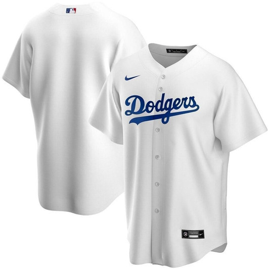 Los Angeles Dodgers Home 2021 Replica Team White 3D Jersey