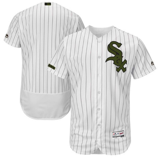 Chicago White Sox White Mlb Personalized Throwback Jersey