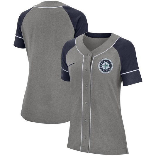 Seattle Mariners Woclassic Baseball Gray 3D Jersey