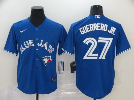 Vladimir Guerrero Jr #27 Toronto Blue Jays 2020 Mlb Gray Jersey