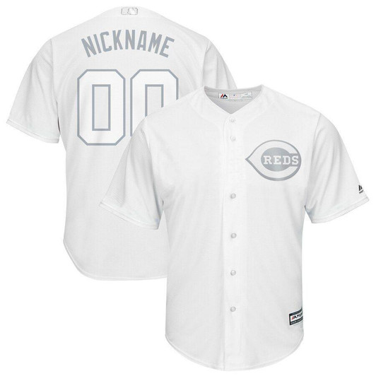 Cincinnati Reds Majestic 2019 Players Weekend Pick-A-Player Roster Jersey White 2019