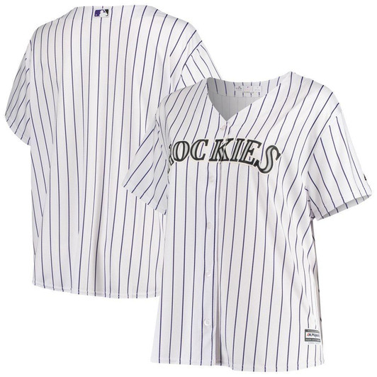 Womens Colorado Rockies Majestic White Plus Size Alternate Cool Base Team Jersey Gift For Colorado Rockies Fans