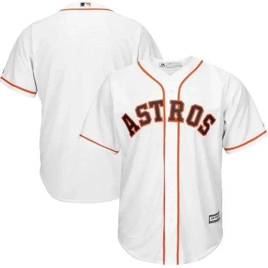 Houston Astros Majestic Official Cool Base Jersey - White