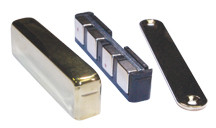 Surface Mounted Magnetic Catches, Elite Brass Seri