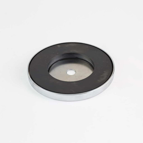 Ceramic Holding Magnets, HW Series, Shallow, Thru-
