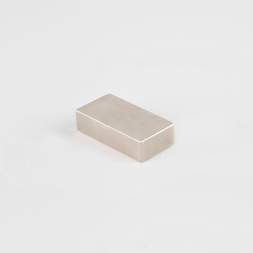 Neodymium Block Magnets, N35, Plated - NEB35P402010