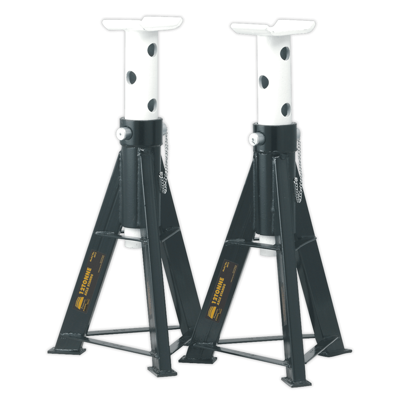 Sealey AS12 Axle Stands (Pair) 12tonne Capacity per Stand Toolden