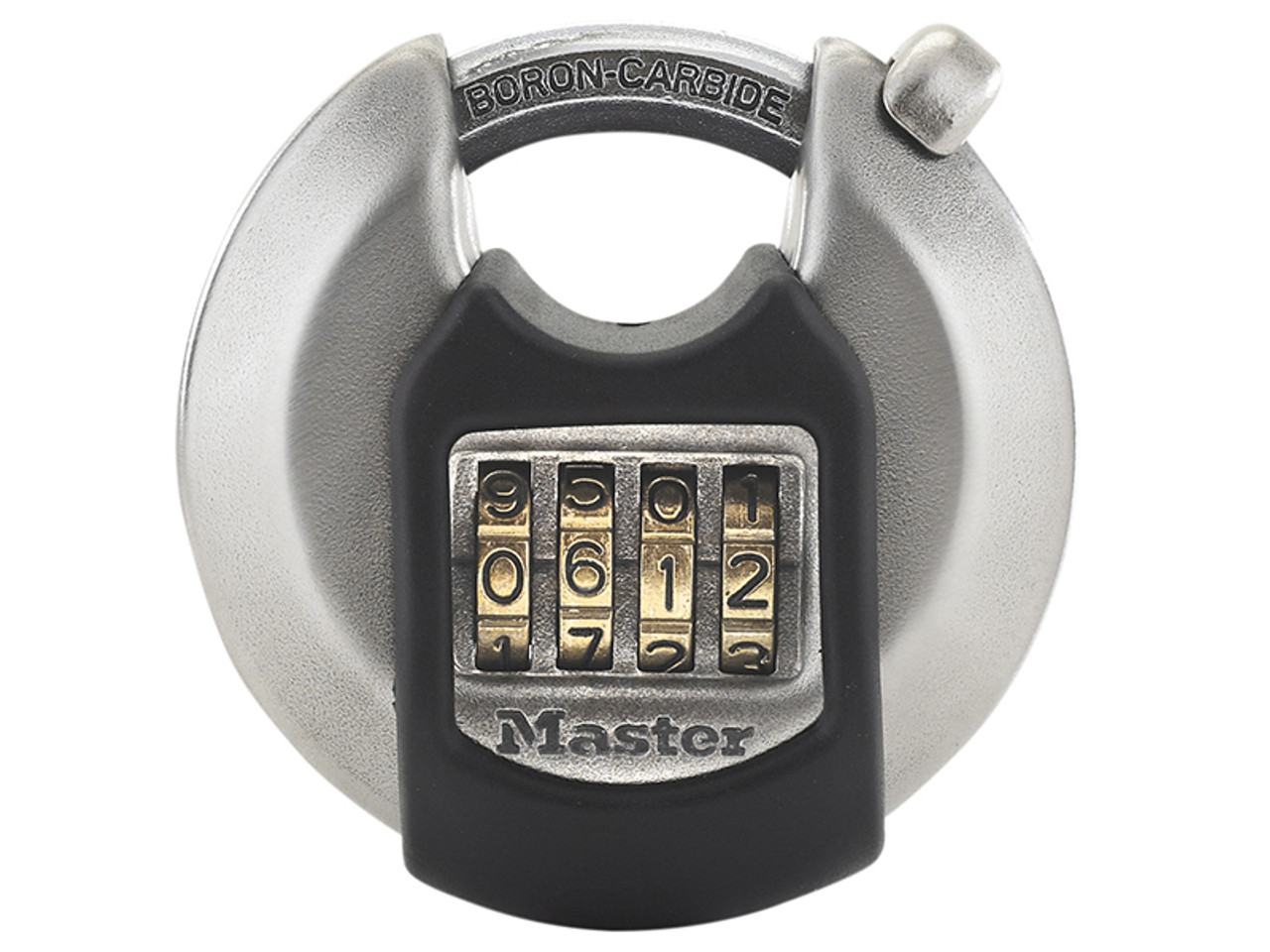 Master Lock MLKM40NUM Excell Discus 4-Digit Combination 70mm Padlock ...