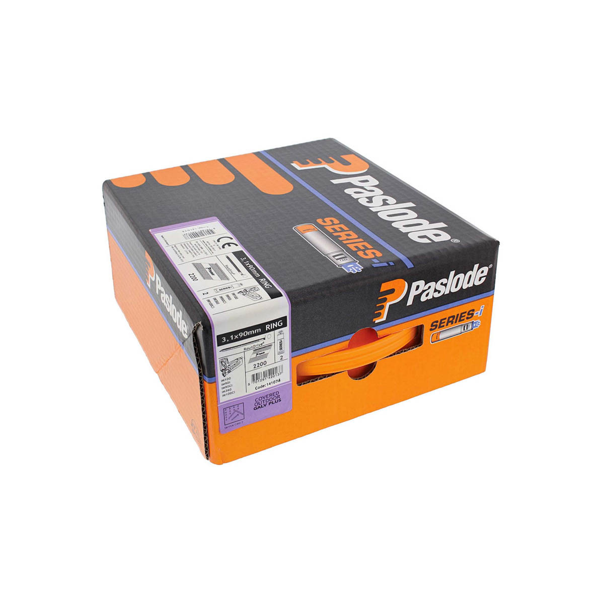 Paslode IM360 3.1 x 90mm Galv-Plus Ring Shank Nails | Toolden