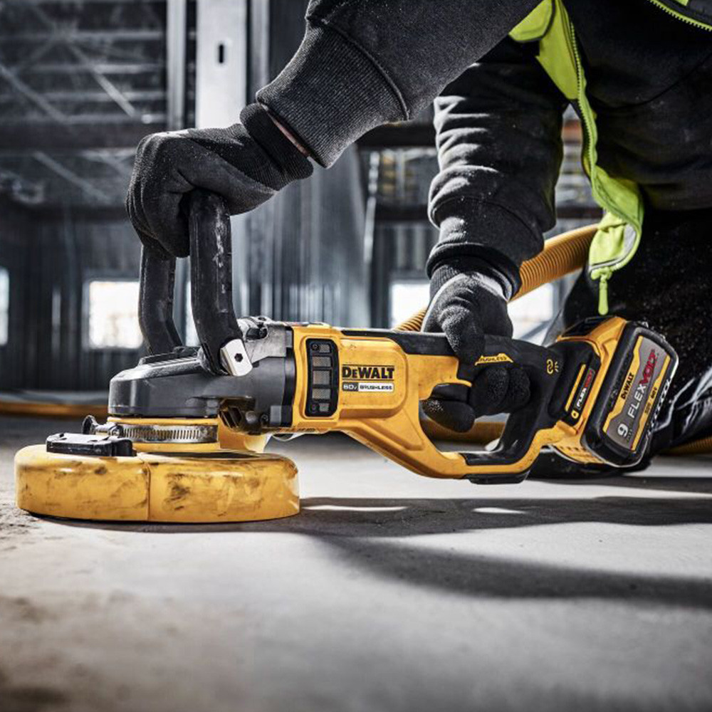 Inch Dewalt 54v Grinder DeWalt DCG460NK 54V FlexVolt Brushless