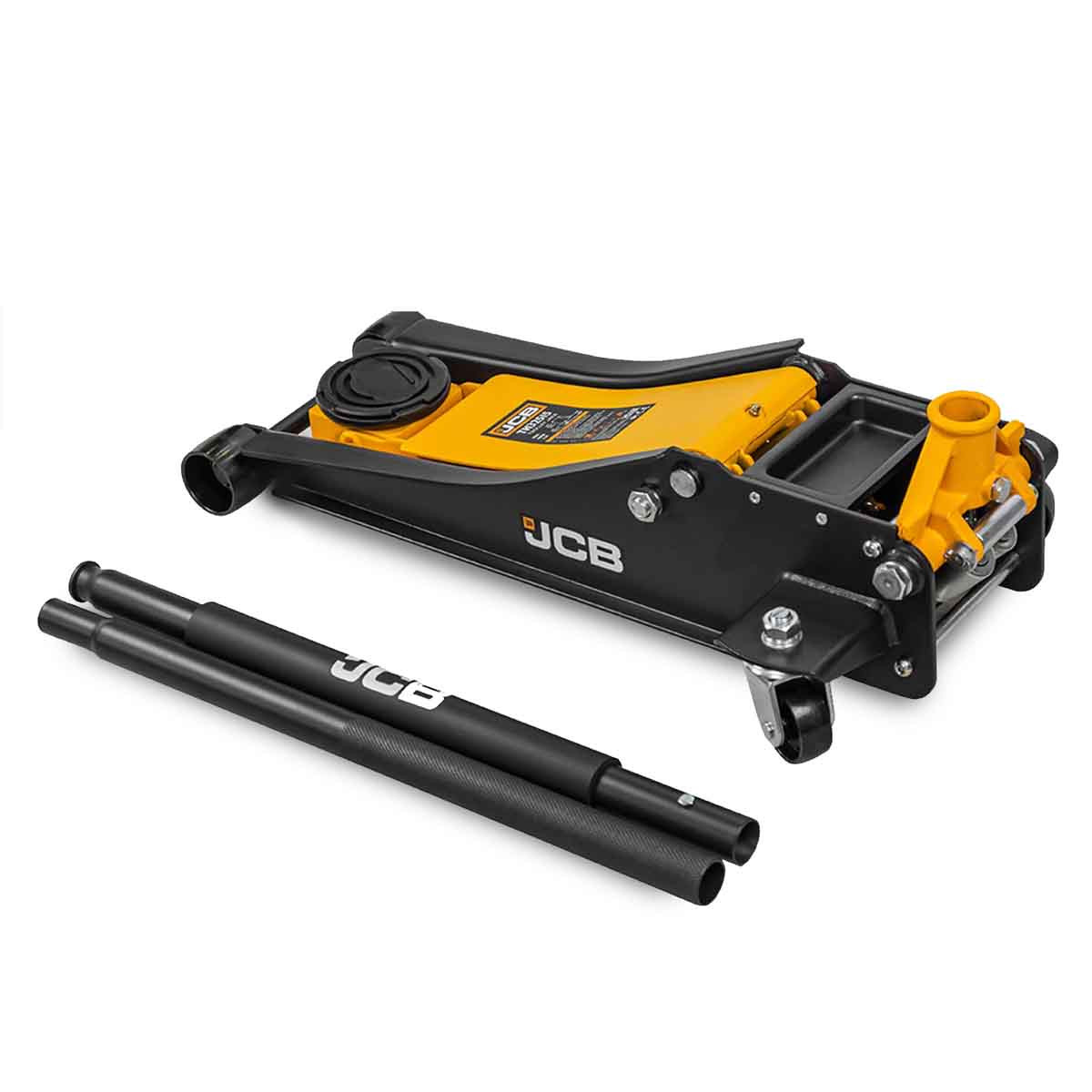 JCB TH32515 2.5 Tonne Low-Profile Double-Pump Trolley Jack | Toolden