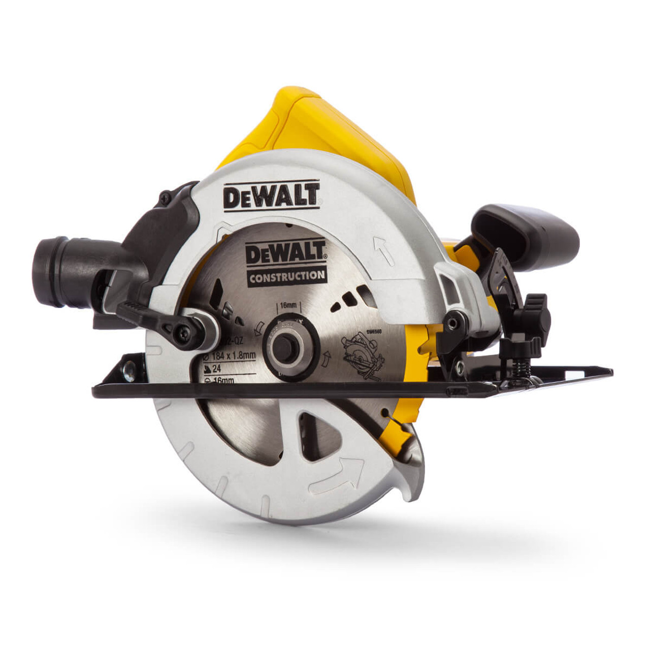 DeWalt DWE560K 184mm Compact Circular Saw with Kitbox 1350W 240V