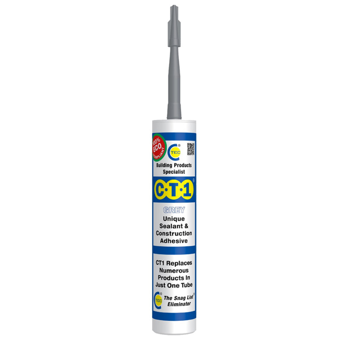 CT1 Sealant & Construction Adhesive Grey 290ml