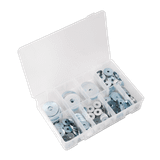 Sealey AB059RW Repair Washer Assortment 240pc M5-M10 Metric Zinc Plated
