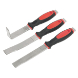Sealey AK579 Panel Seam Splitter Set 3pc Sealey AK579 Panel Seam Splitter Set 3pc