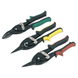 Sealey AK6907 Aviation Tin Snips Set 3pc